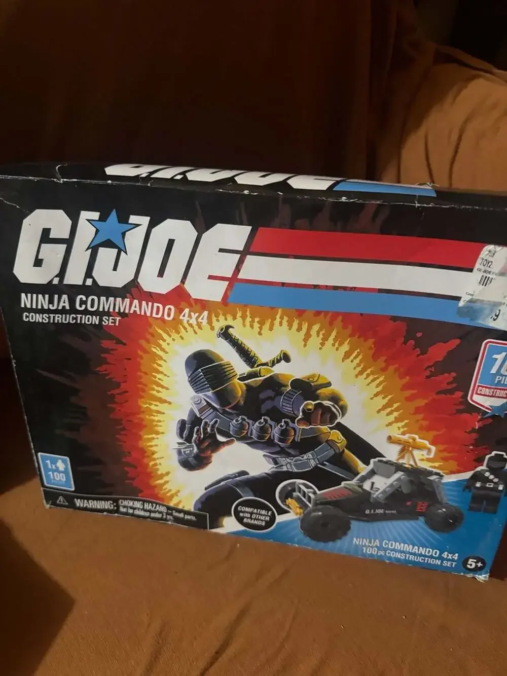 G.I. Joe Ninja Commando 4x4 Construction Set 100-Piece Building Toy